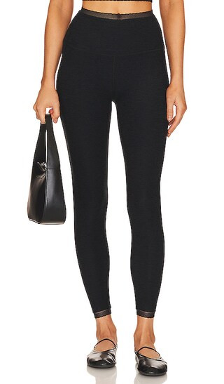 Spacedye Allure Midi Legging in Darkest Night | Revolve Clothing (Global)