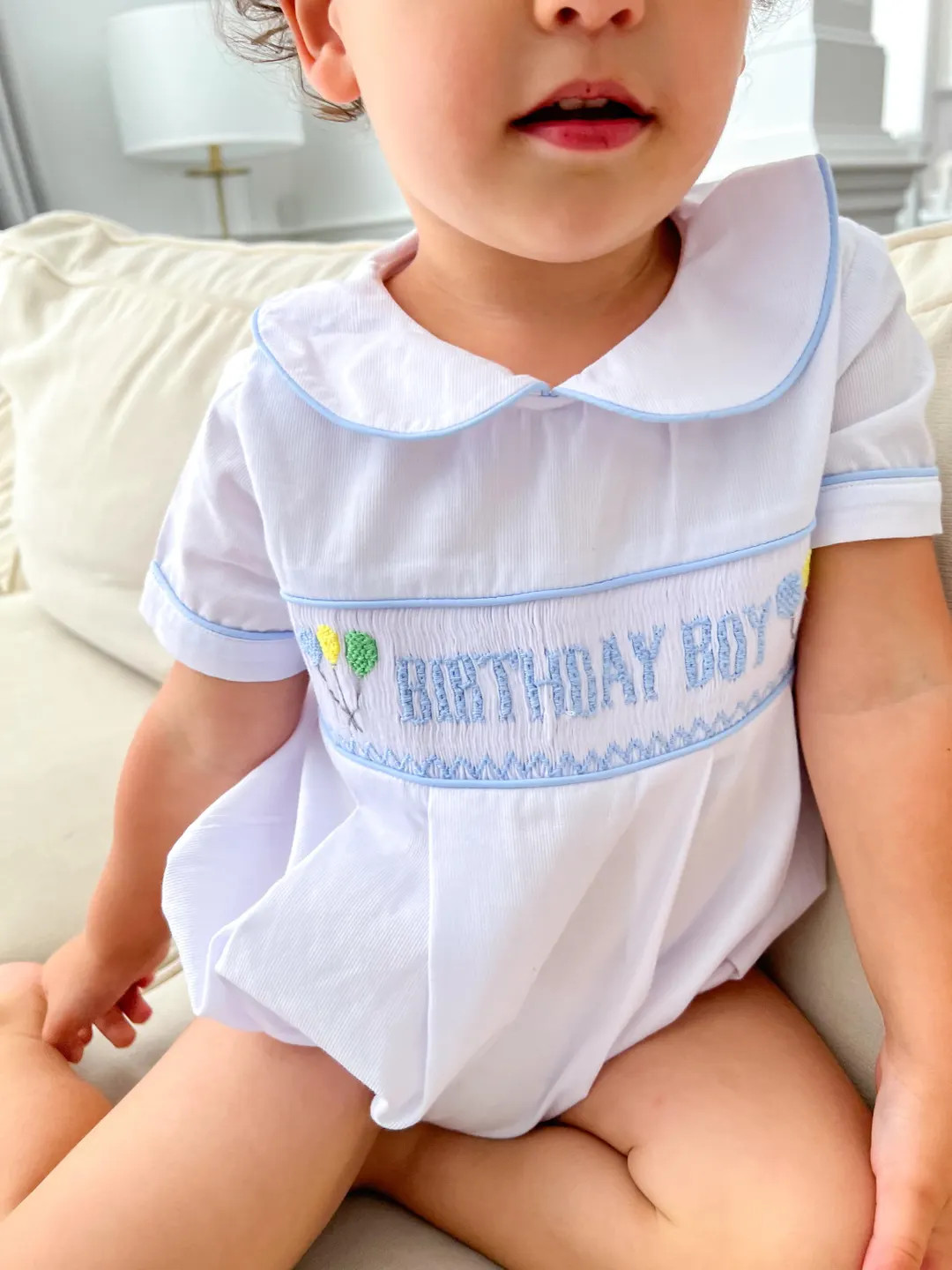 Birthday Boy Smocked Bubble - Etsy | Etsy (US)
