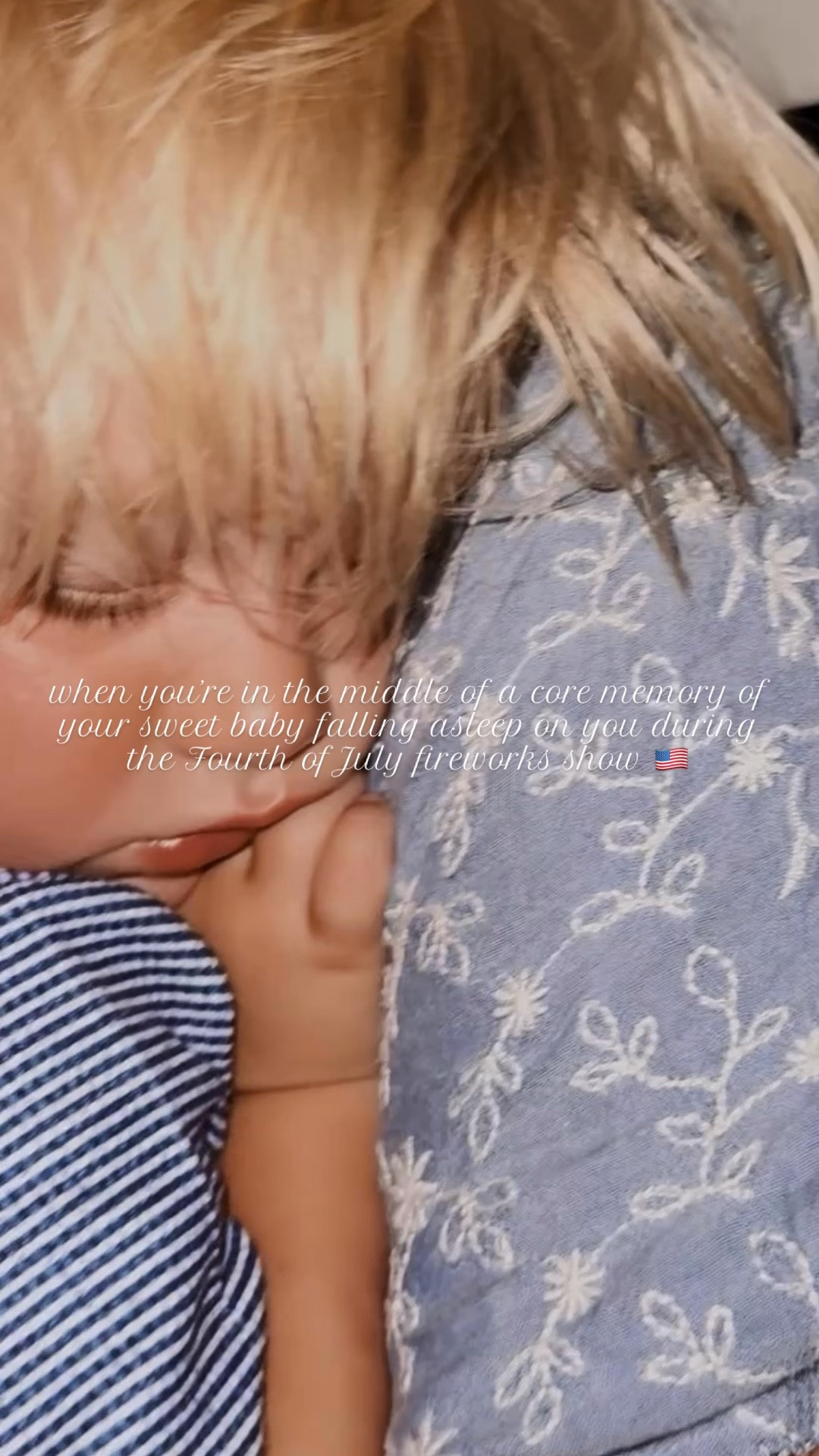 Sweetest summer yet 🌞 (just getting started around here 🥳🤩) and Sweet Baby Levi Rhett 👶🏼 falling asleep 😴 on me (it’s a tradition - two years in a row now! 🤭) during the Fourth of July 🇺🇸 fireworks 🧨 show down at the beach 🏝️ house 🌊 will forever be be a core memory!! 🫶🏽🎞️ #coresummermemory #julymoments #babiesandfireworks #sweetsummermemory