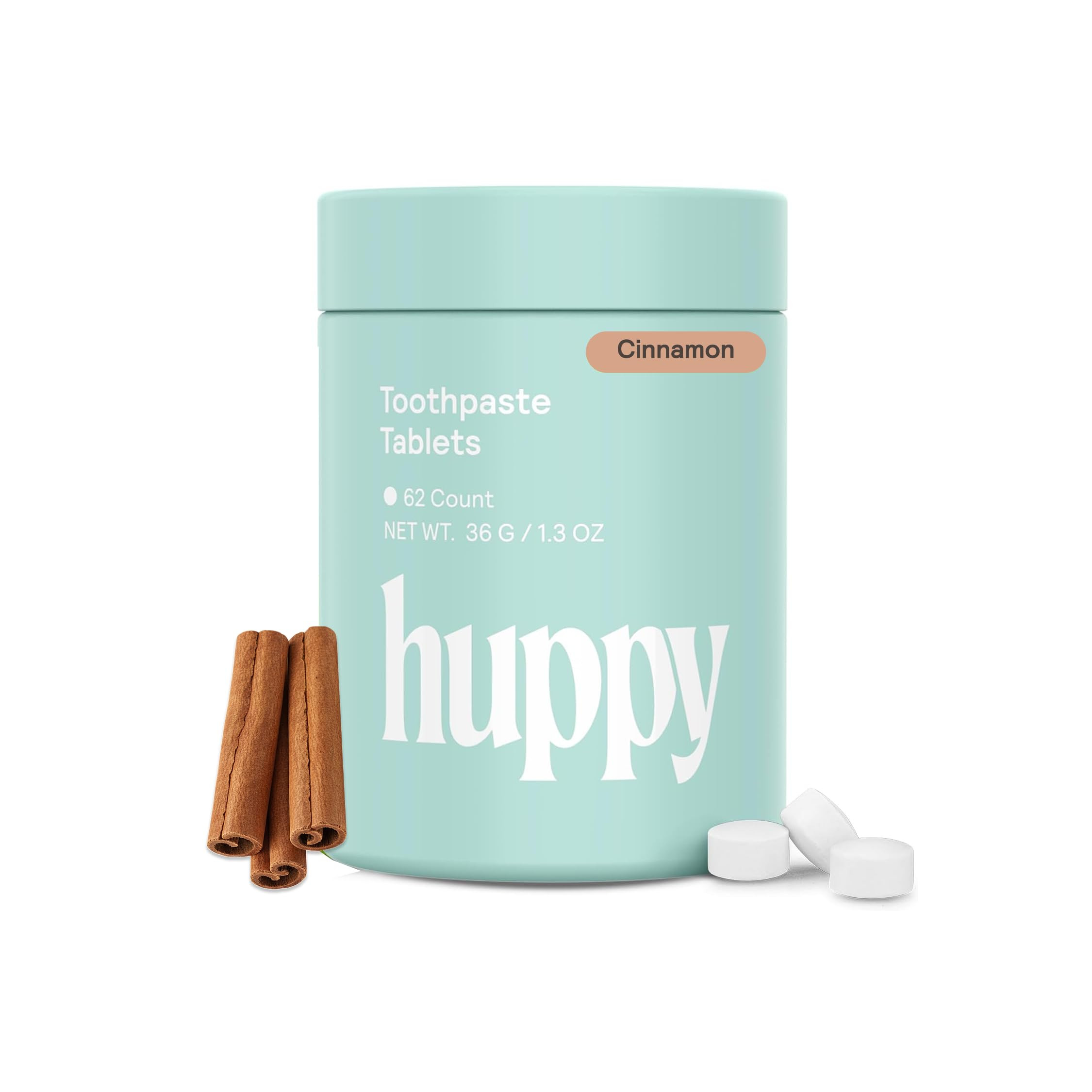 HUPPY Toothpaste Tablets, Nano Hydroxyapatite Toothpaste - Natural Whitening, Fluoride Free and R... | Amazon (US)