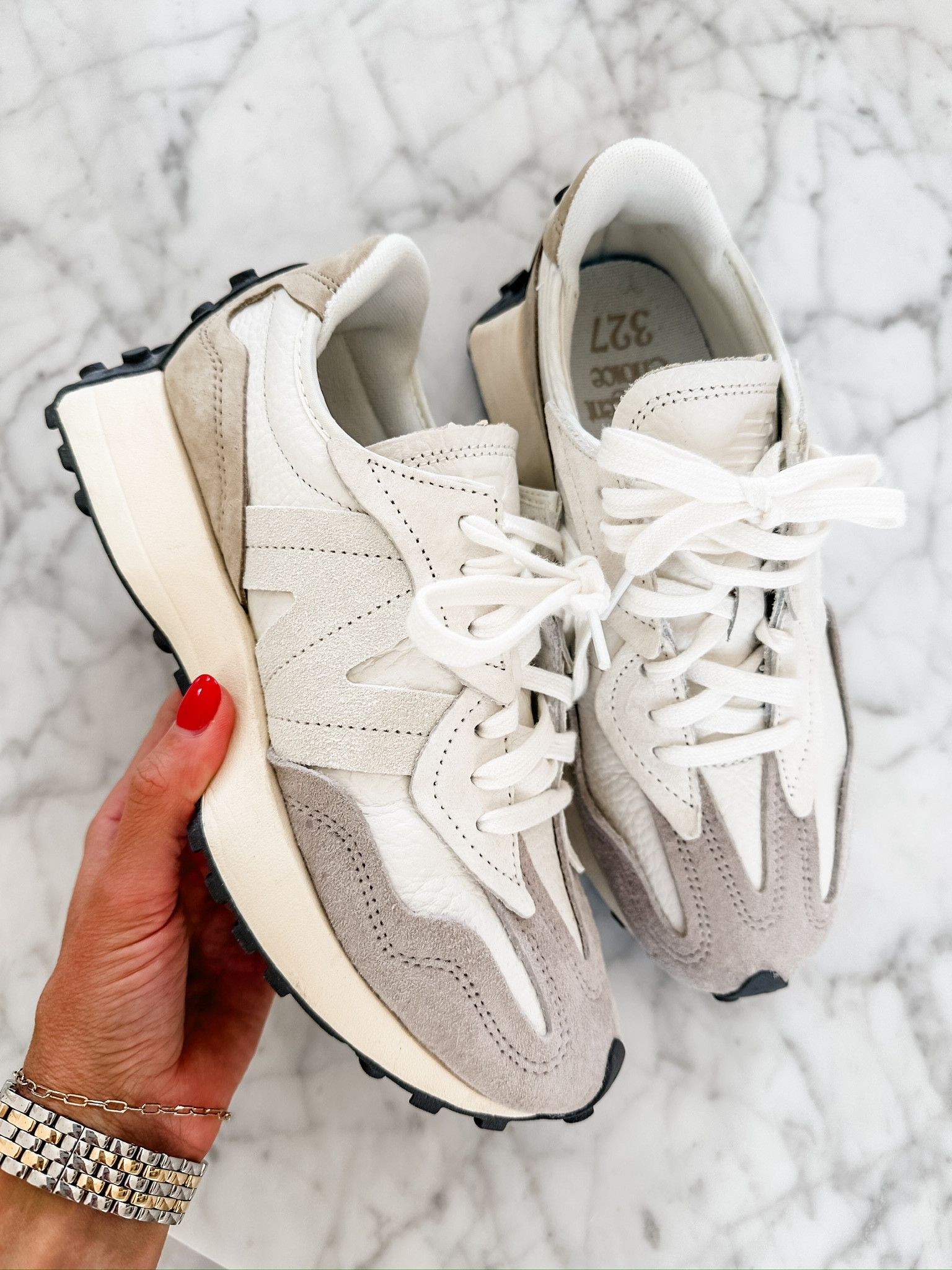These new balances are the best & come in so many colors! Fit is true to size!

Loverly Grey, sneakers, new balance sneakers, 327 new balance sneakers, shoes, cute sneakers 

#LTKShoeCrush #LTKStyleTip
