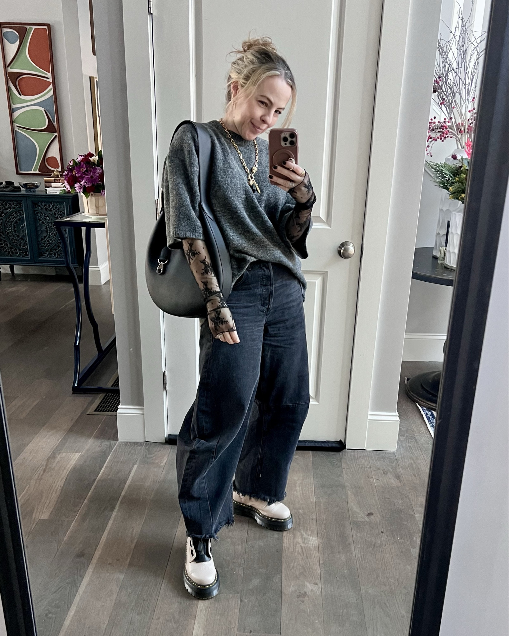 Date night outfit wit a side of grunge 

#LTKOver40