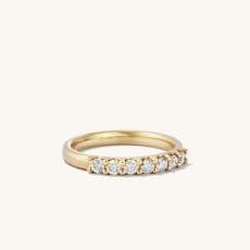 Bold Diamond Half Eternity Ring - $1200 | Mejuri (Global)