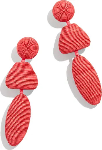 Raquel Thread Wrapped Drop Earrings | Nordstrom
