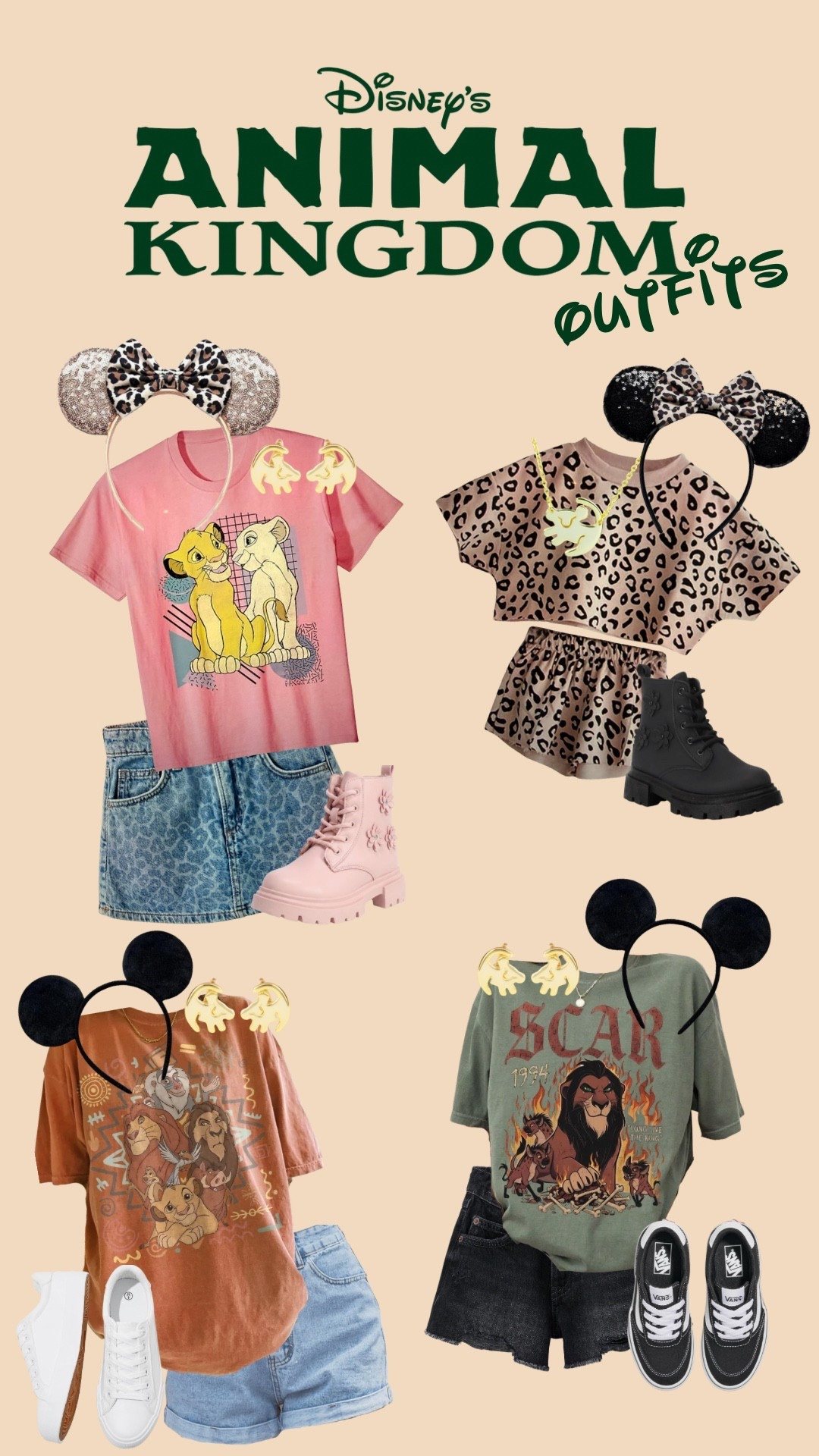 Animal Kingdom outfits for mom and kiddos while keeping everyone’s style preferences in mind 😊

#LTKTravel #LTKSeasonal #LTKmomlife