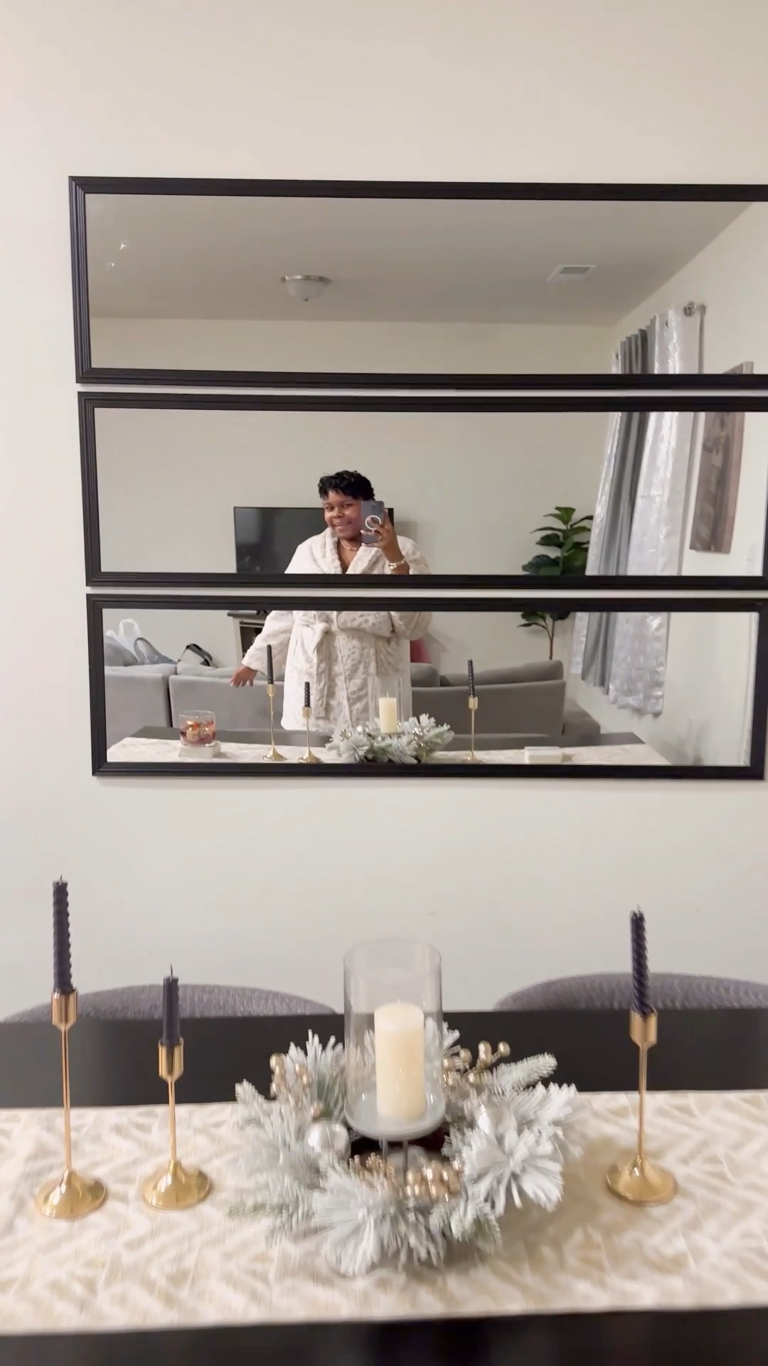 The $7 mirrors really updated my dining area! I absolutely love the end result! 

#LTKhome