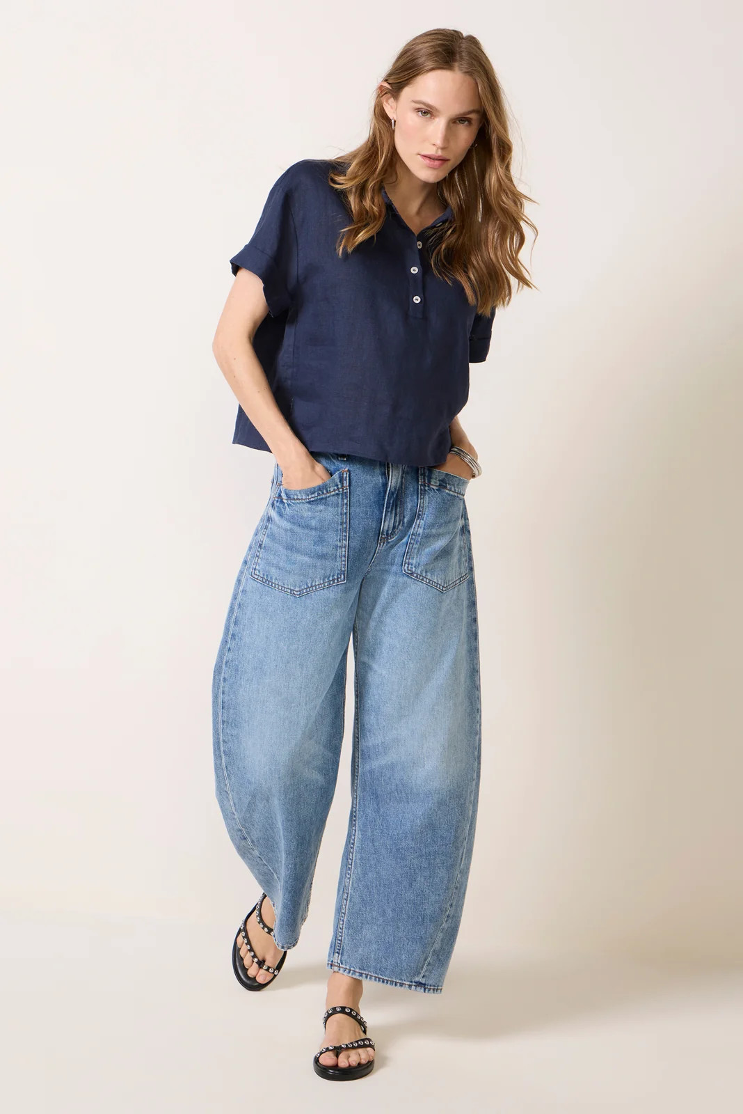Twisted Barrel Jean | Evereve