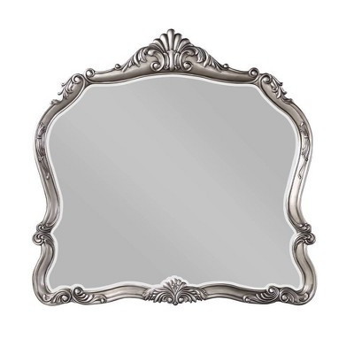Acme Furniture Ariadne Dresser Mirror Antique Platinum Finish | Target