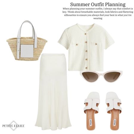 Summer outfit planning - petite e styling 
