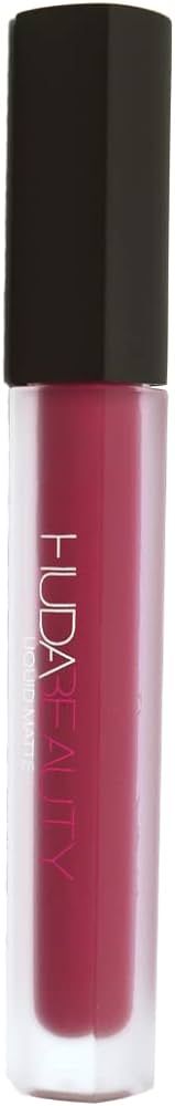 HUDA BEAUTY Liquid Matte Ultra-Comfort Transfer-proof Lipstick Trophy Wife | Amazon (US)