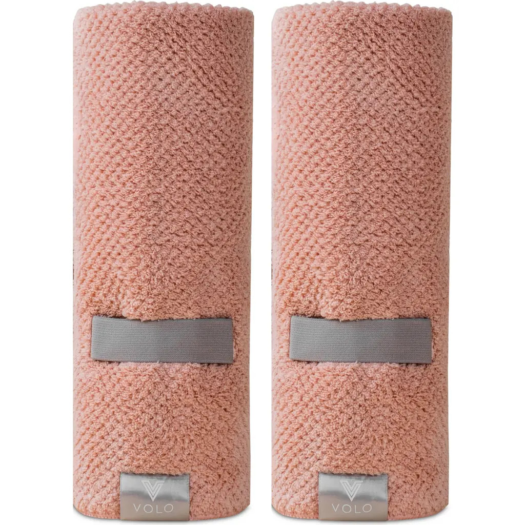 VOLO Hero Hair Towel Duo (Nordstrom Exclusive) $88 Value in Cloud Pink at Nordstrom | Nordstrom