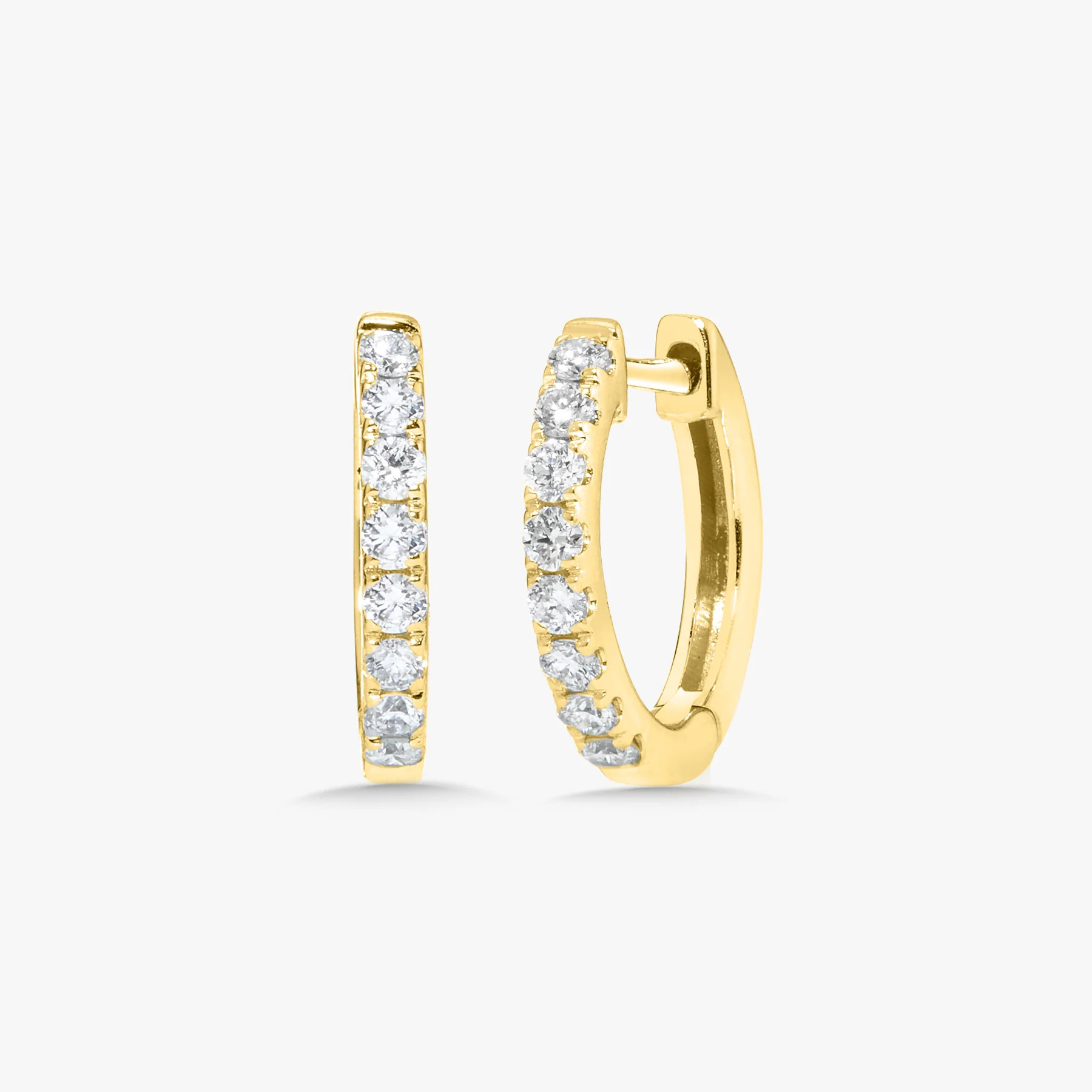 Gigi Diamond Huggie Earrings | RW Fine Jewelry
