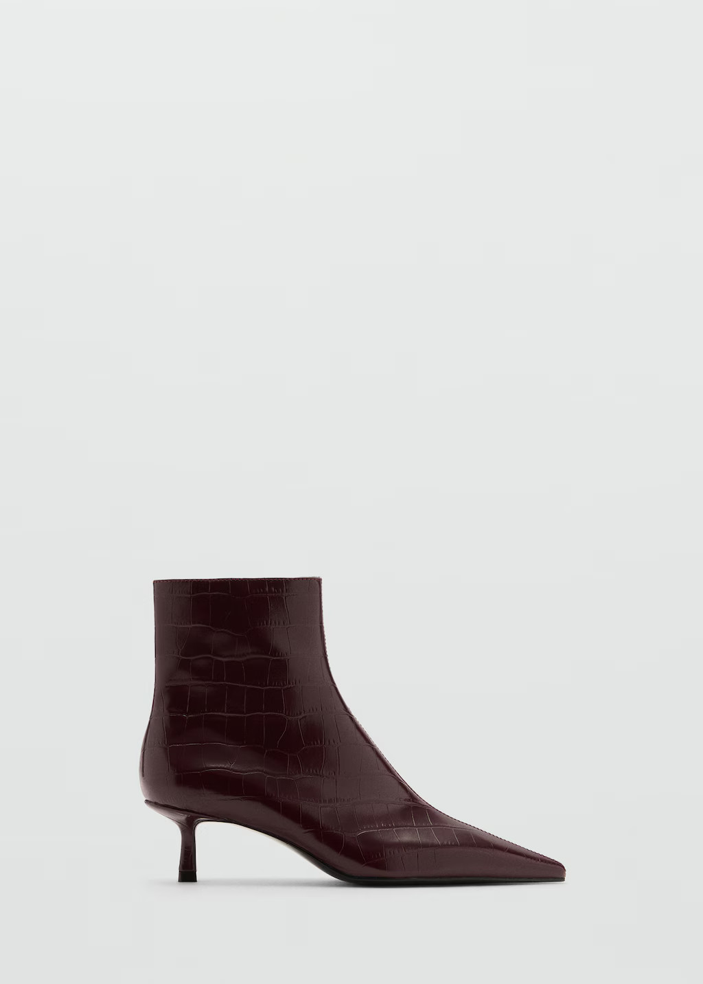 Kitten-heel coco boots - Women | MANGO USA | Mango (US/MX/AU)