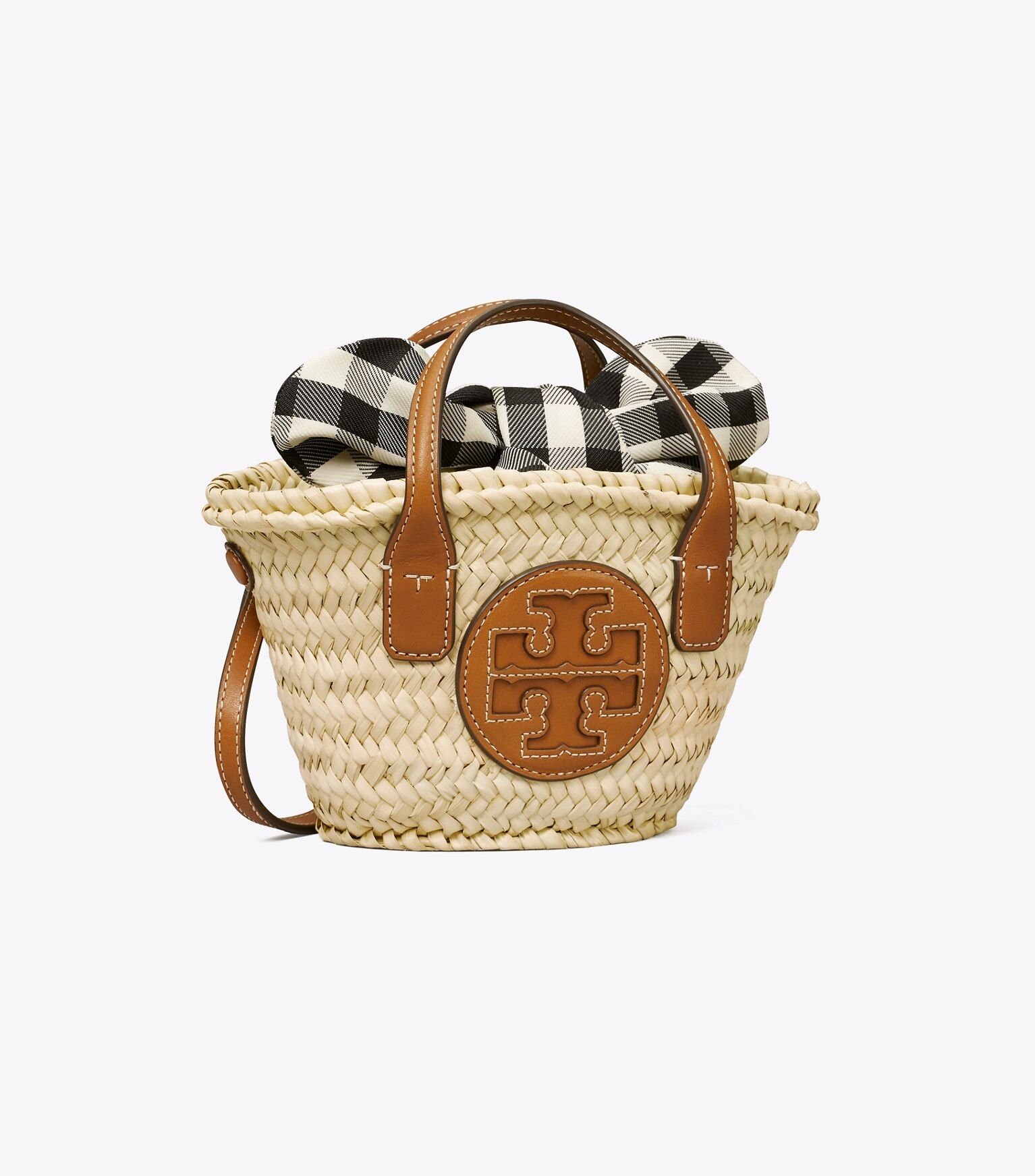 Ella Straw Basket Micro Tote Bag | Tory Burch (US)