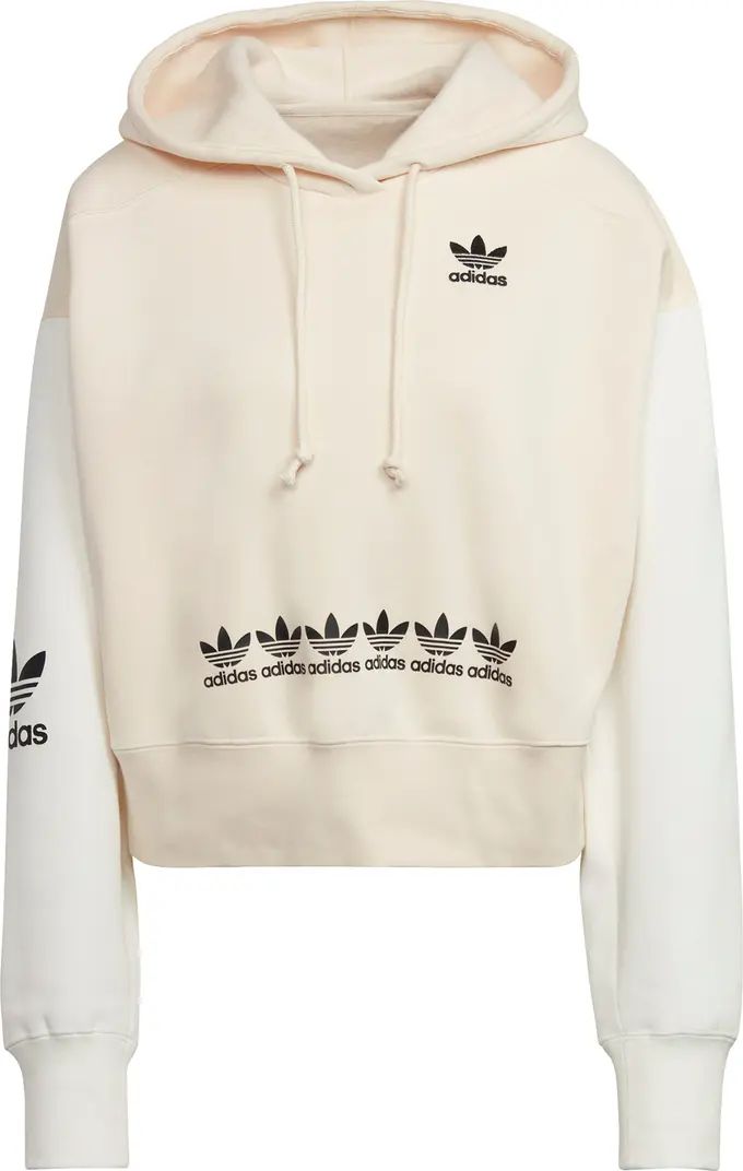 adidas Originals Crop Logo Hoodie | Nordstrom | Nordstrom