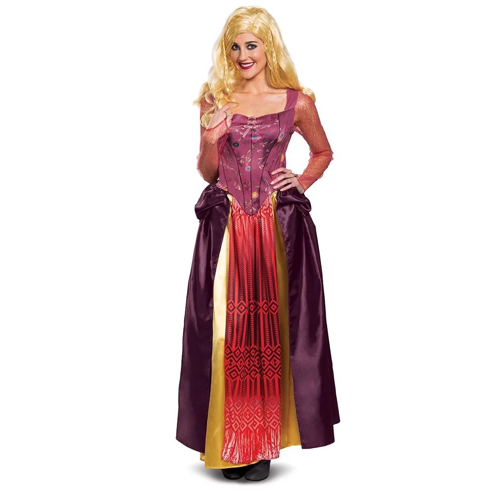 Disney's Hocus Pocus Adult Deluxe Sarah Halloween Costume Exclusive - Walmart.com | Walmart (US)