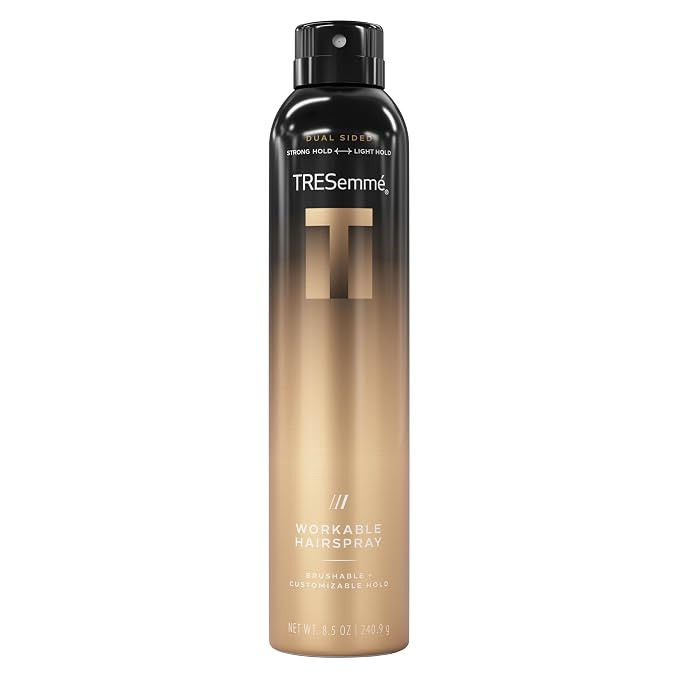 TRESemmé Workable Hairspray 1 ct A-LIST Collection for Brushable + Customizable Hold, Developed ... | Amazon (US)