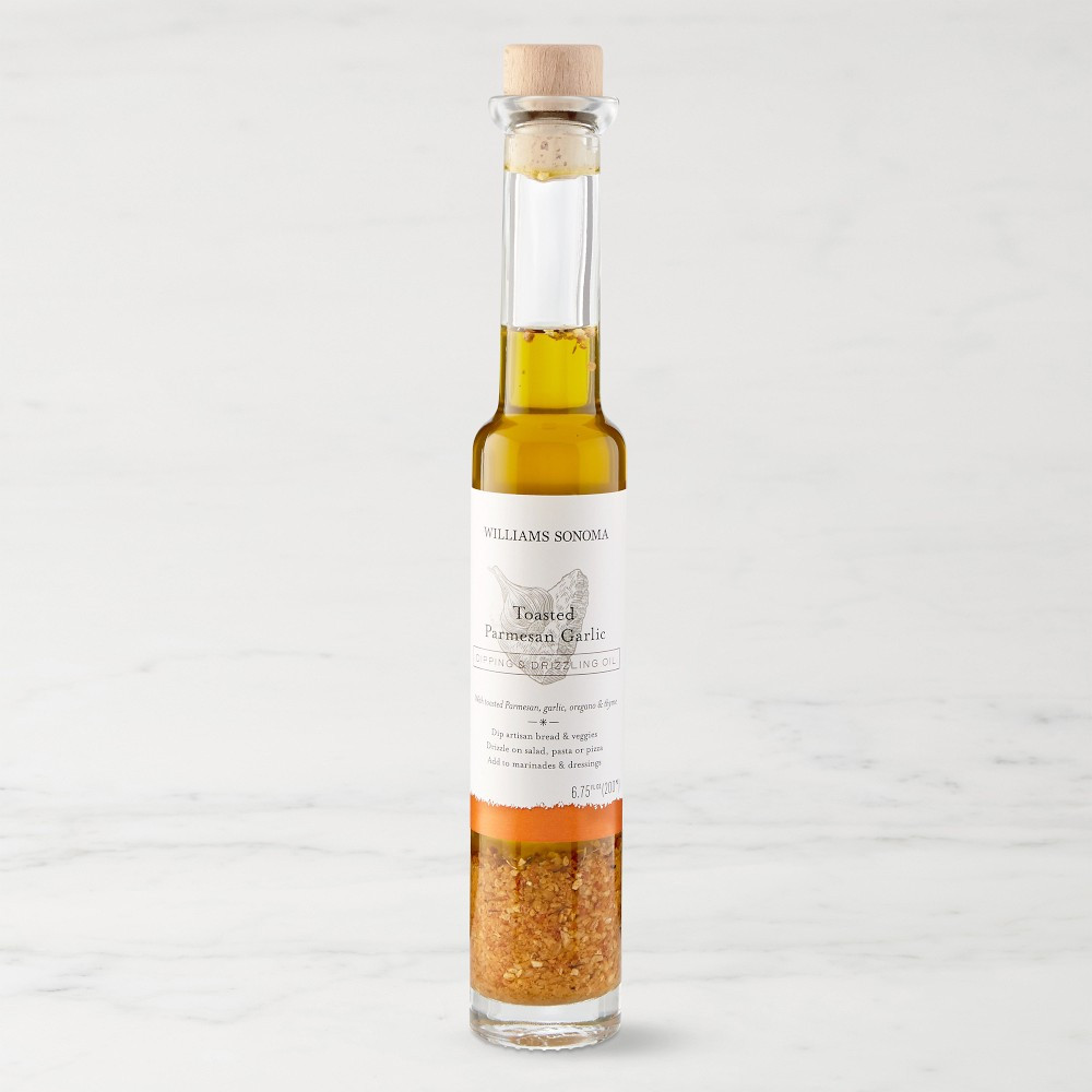 Williams Sonoma Dip & Drizzle Oil, Parmesan Garlic | Williams-Sonoma