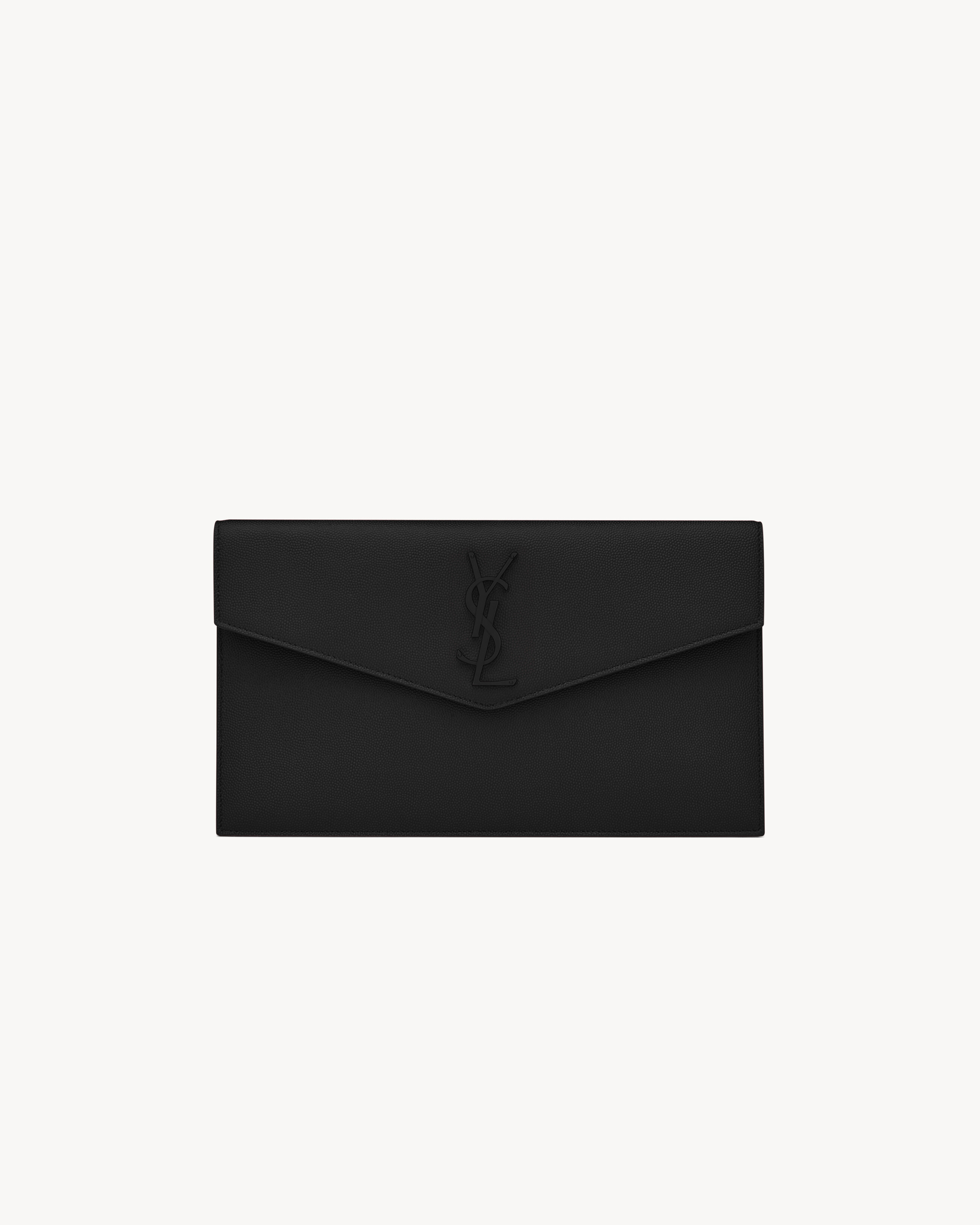 UPTOWN pouch in grain de poudre leather | Saint Laurent Inc. (Global)