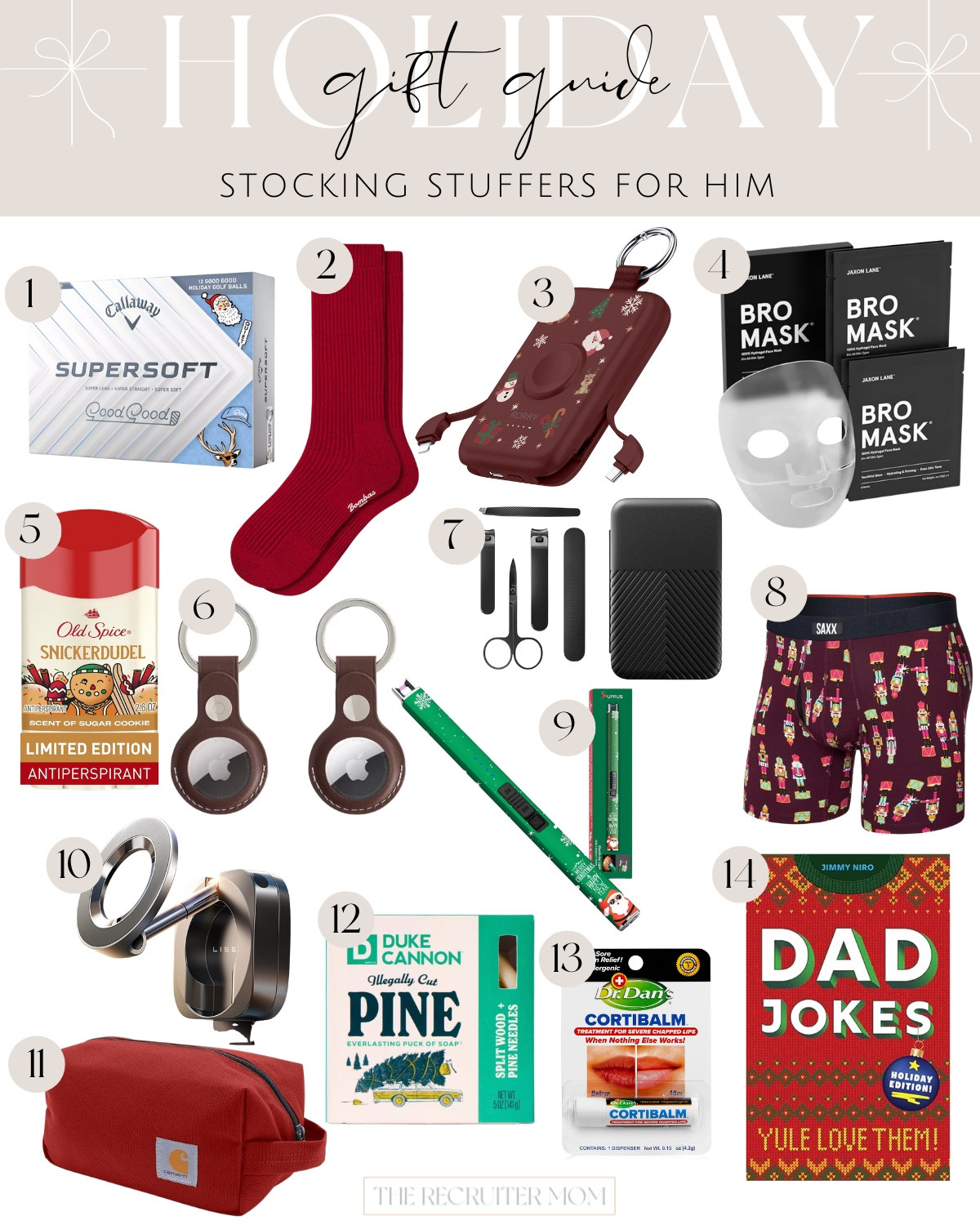 Stocking Stuffers for Men #giftsformen #2025giftguides 

 

#LTKHoliday #LTKSeasonal #LTKFindsUnder100