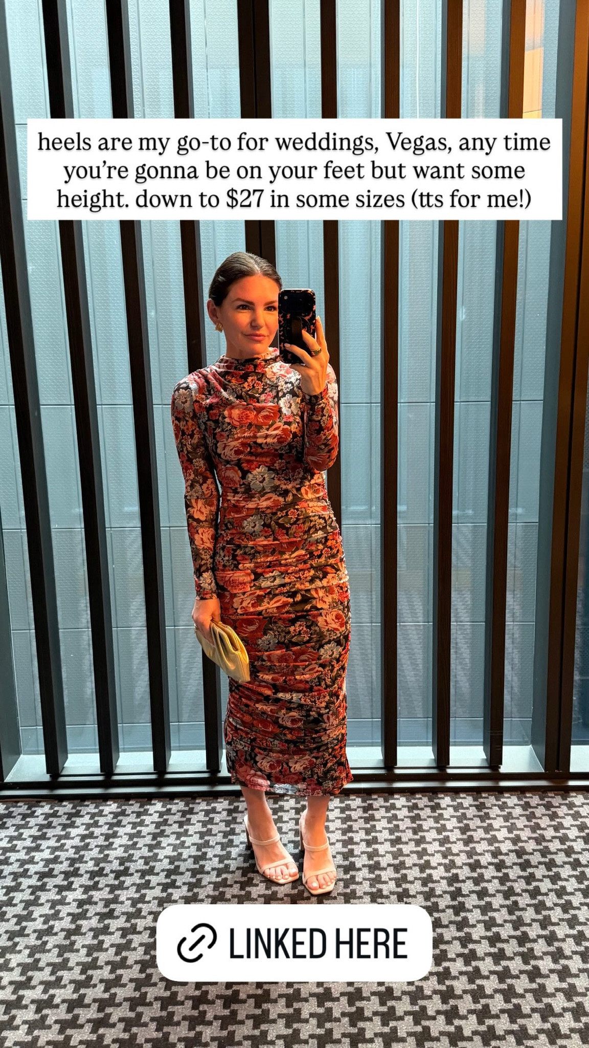 heels are my go-to for weddings, Vegas, any time you're gonna be on your feet but want some height. down to $27 in some sizes (tts for me!)

#LTKdayinmylife #LTKootd #LTKWedding