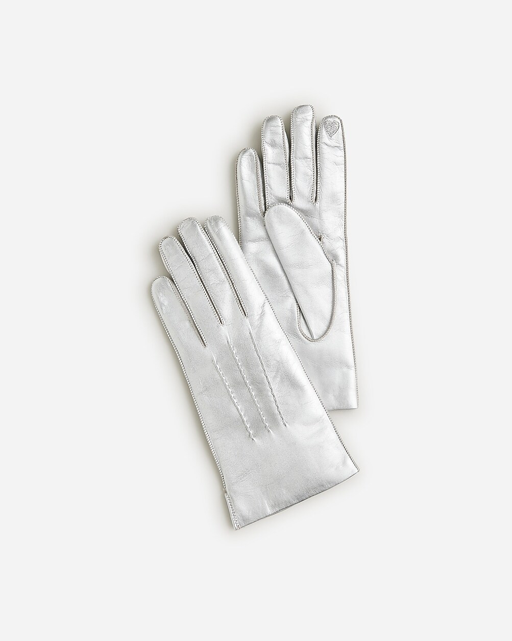 Italian leather tech-touch gloves | J. Crew US
