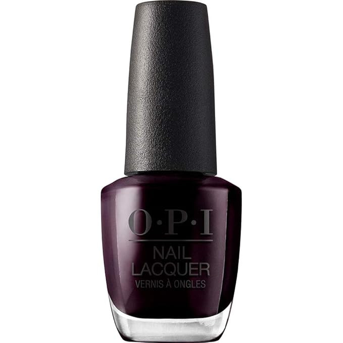 OPI Nail Lacquer, Black Cherry Chutney, Red Nail Polish, 0.5 fl oz | Amazon (US)