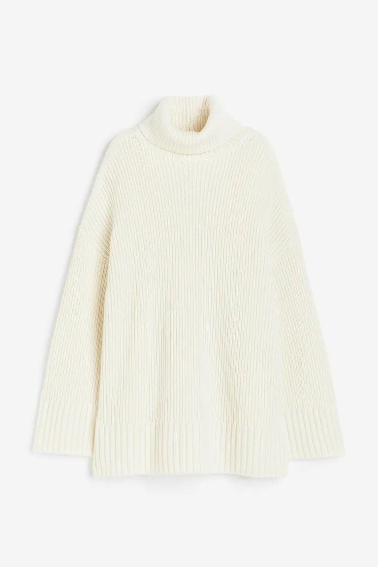 Oversized Turtleneck Sweater | H&M (US + CA)