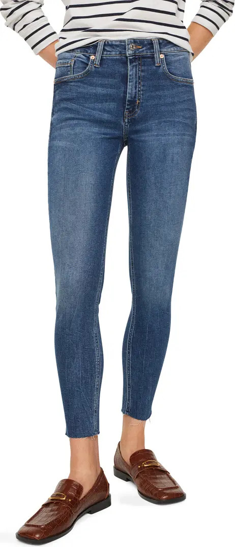 MANGO Crop Skinny Jeans | Nordstrom | Nordstrom
