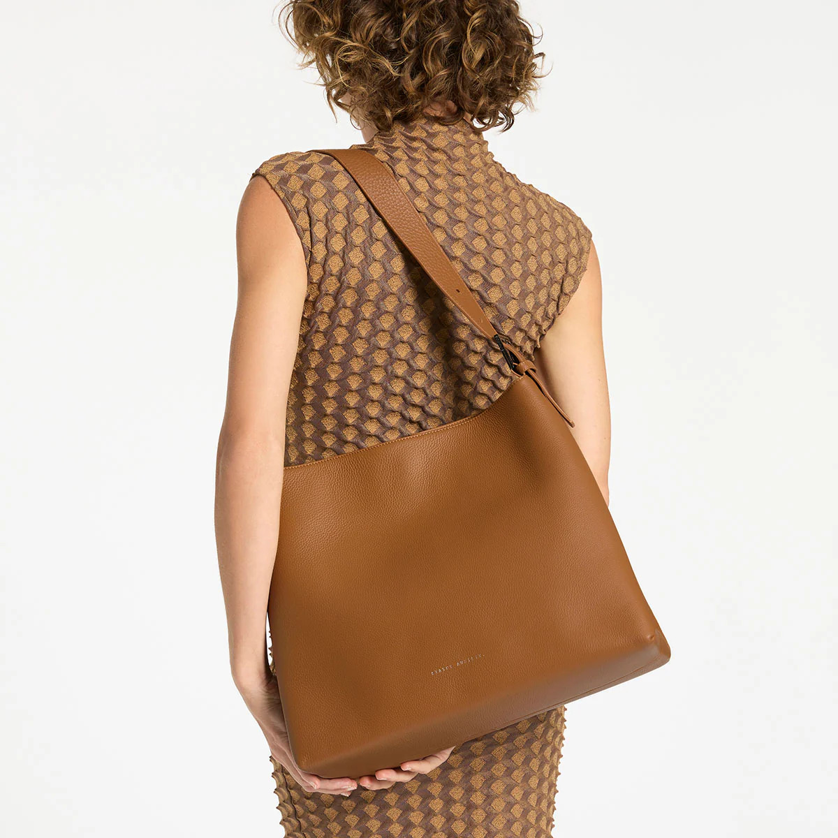 Forget About It Women's Camel Leather Tote Bag | Status Anxiety® | Status Anxiety 