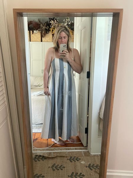 Continue to adore this Madewell striped dress. Easy to dress up or down. 

Tank dress, spaghetti strap dress, wedding guest, summer dresses, summer outfit



#LTKFind #LTKstyletip