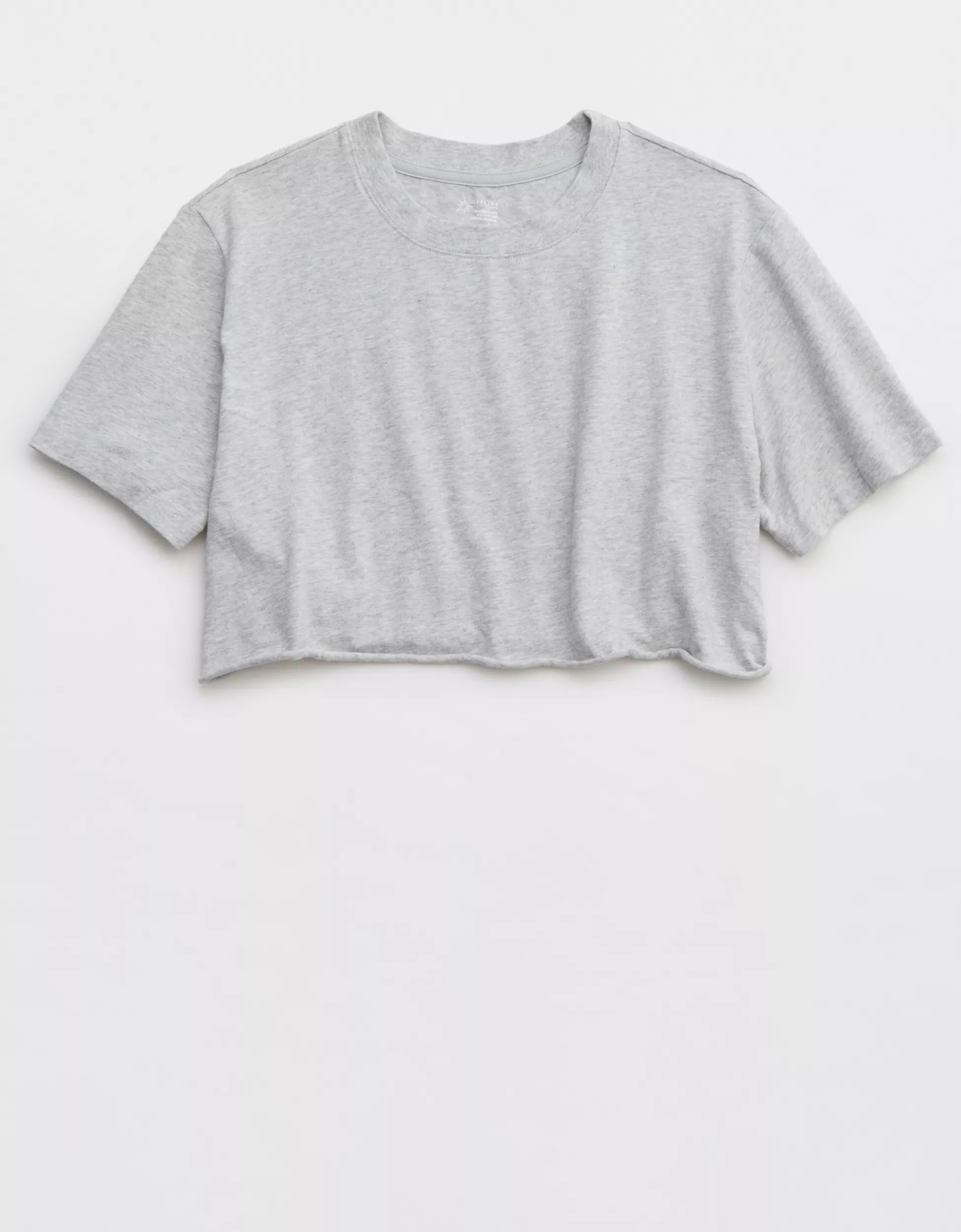 OFFLINE By Aerie Rock N Roll Cropped T-Shirt | Aerie
