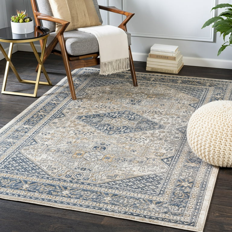 Artistic Weavers Stella Denim 6 ft. 7 in. x 9 ft. Area Rug | Walmart (US)