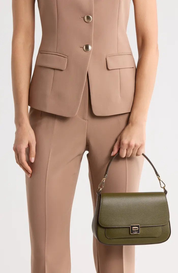 phoebe refined grained leather shoulder bag | Nordstrom Rack