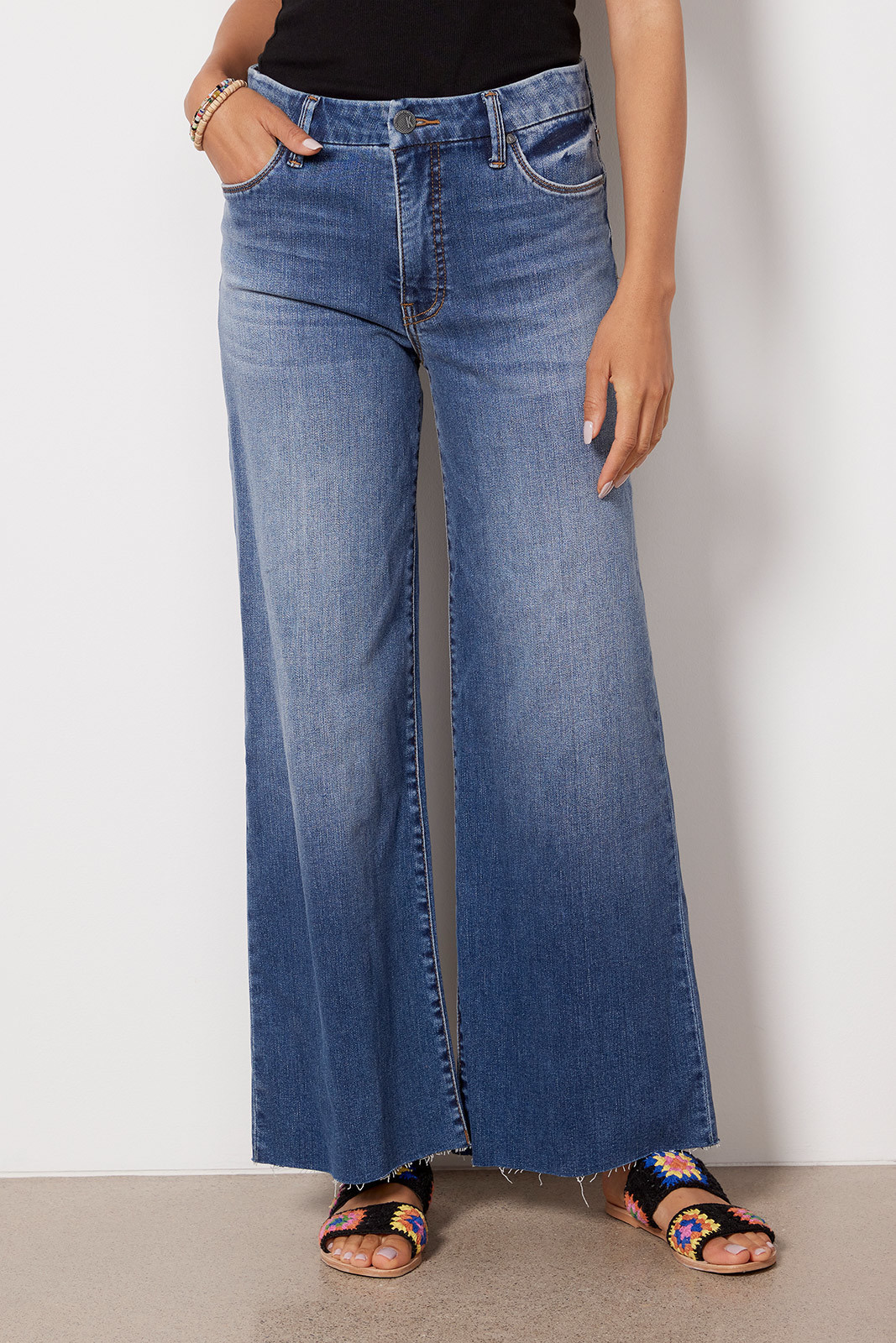 Meg Wide Leg Jean | Evereve