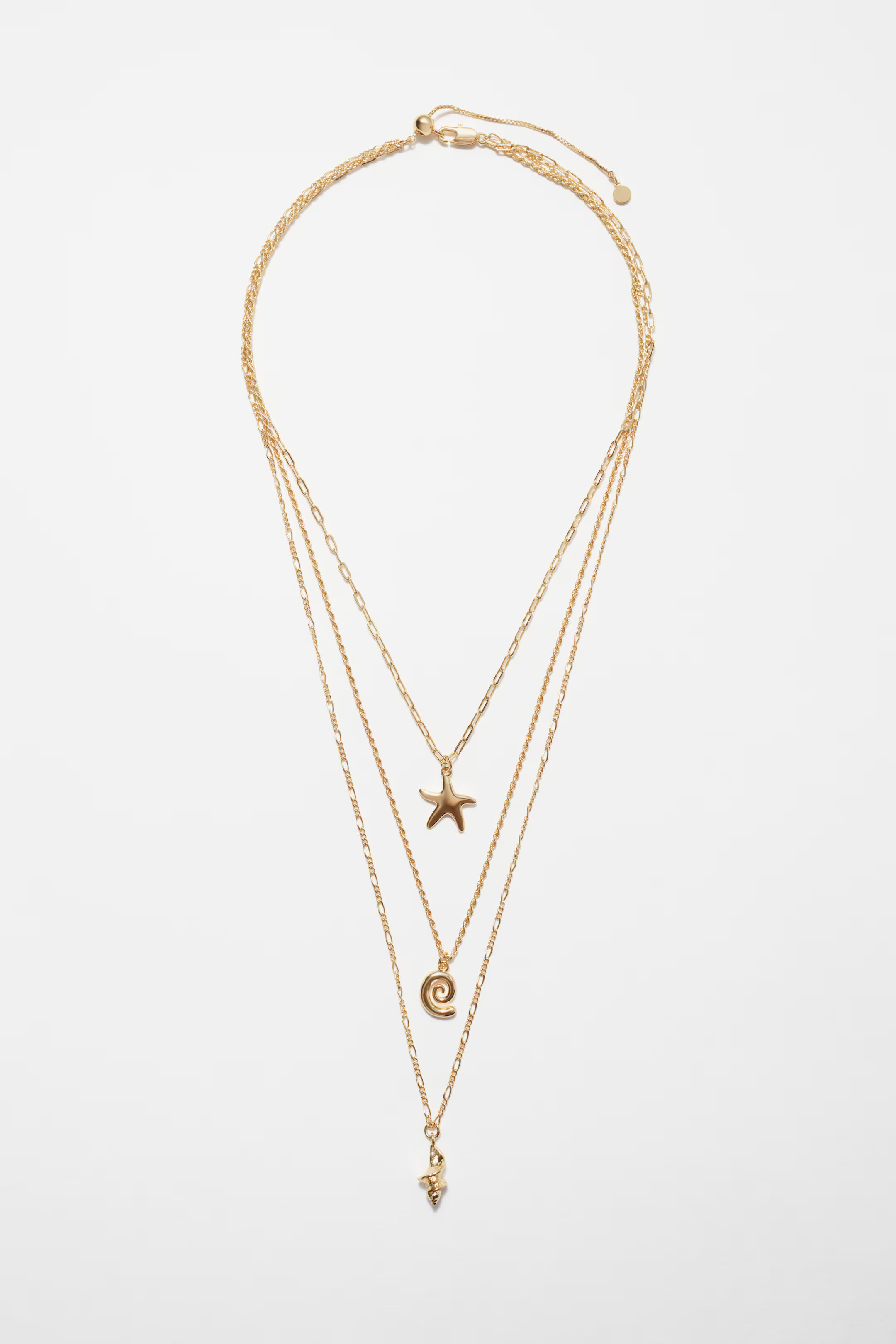 Layered Pendant Necklace | H&M (UK, MY, IN, SG, PH, TW, HK)