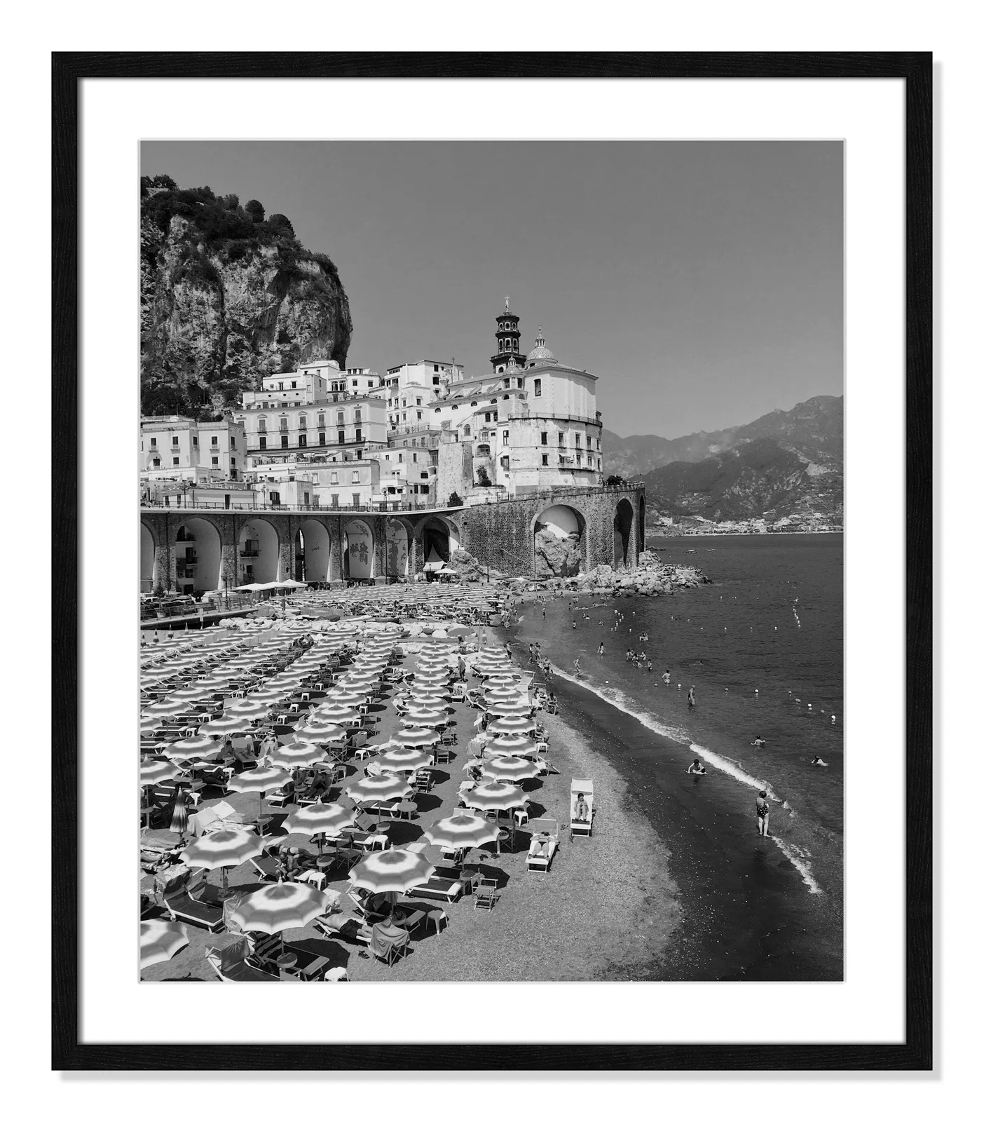 Shores Of Campania, Italy - Picture Frame Photograph | Wayfair North America
