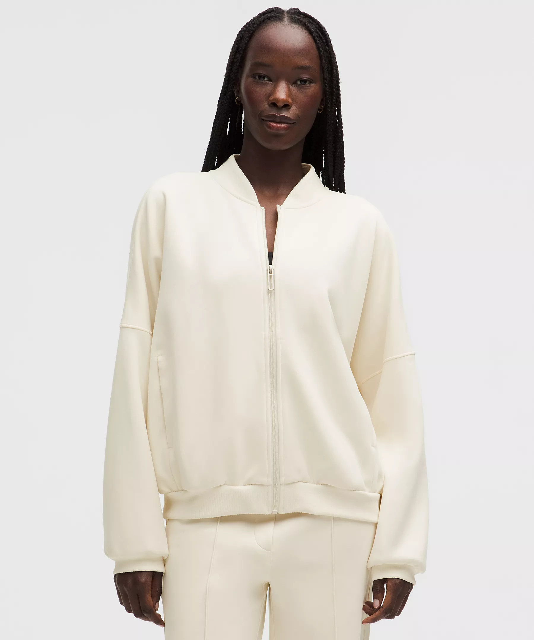 Brushed Softstreme Oversized Bomber Jacket | Lululemon (US)