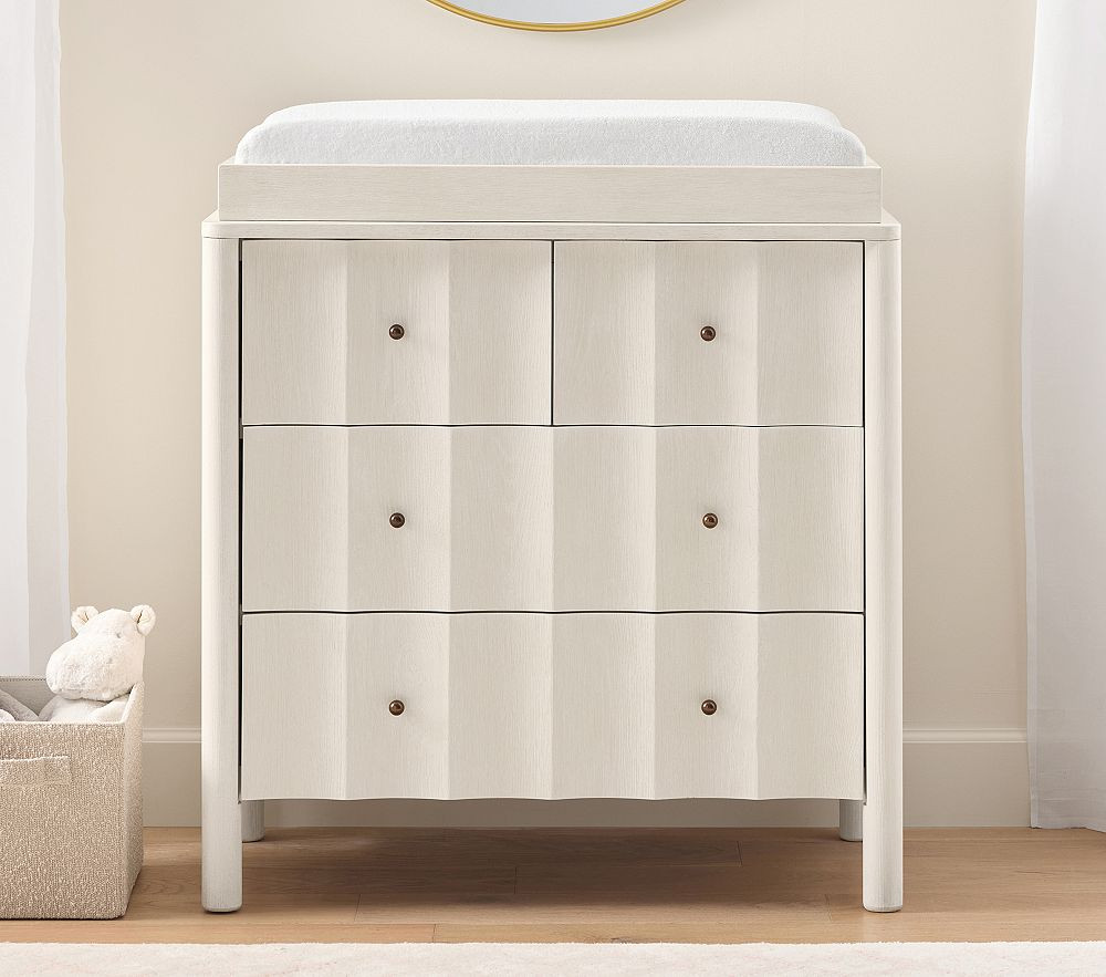 Scalloped Regular Dresser & Topper Set | Pottery Barn Kids