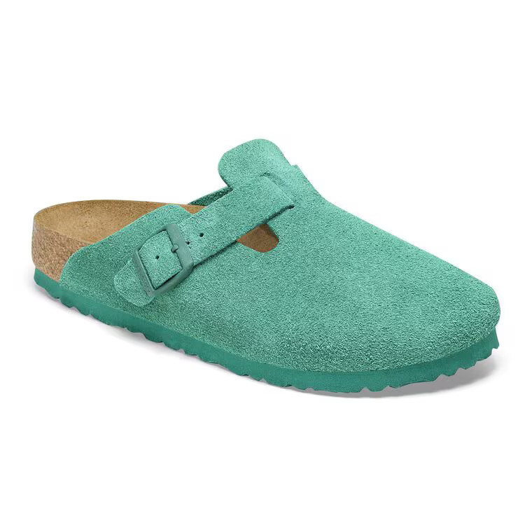 Boston Suede Leather Thyme | BIRKENSTOCK | Birkenstock USA