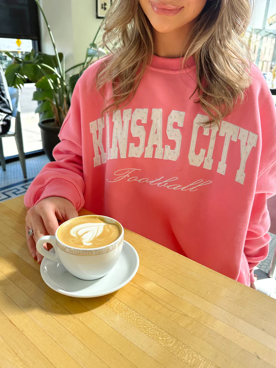 Floral Patched KANSAS CITY, Are You Ready For It? (On the back) Kansas | Ave and Liv Boutique