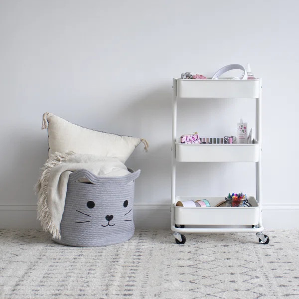 Charlirae Essential 3 Drawer Rolling Storage Chest | Wayfair North America