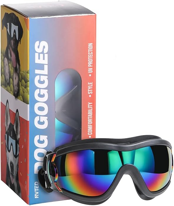 Dog Sunglasses Dog Goggles, UV Wind Dust Fog Protection Pet Glasses Eye Wear with Adjustable Stra... | Amazon (US)