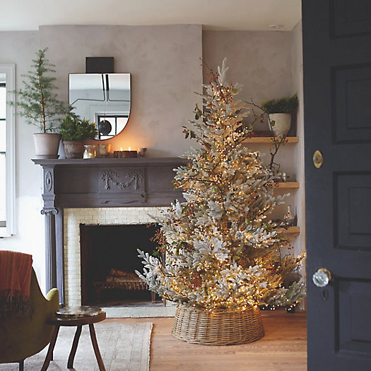 Faux Snowy Pre-Lit Norway Spruce | Terrain