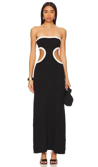 Empire Dress in Black | Revolve Clothing (Global)