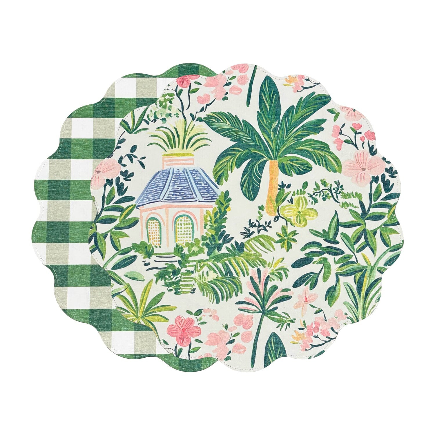 VIDA Cabana Reversible Round Placemats | The Horseshoe Crab