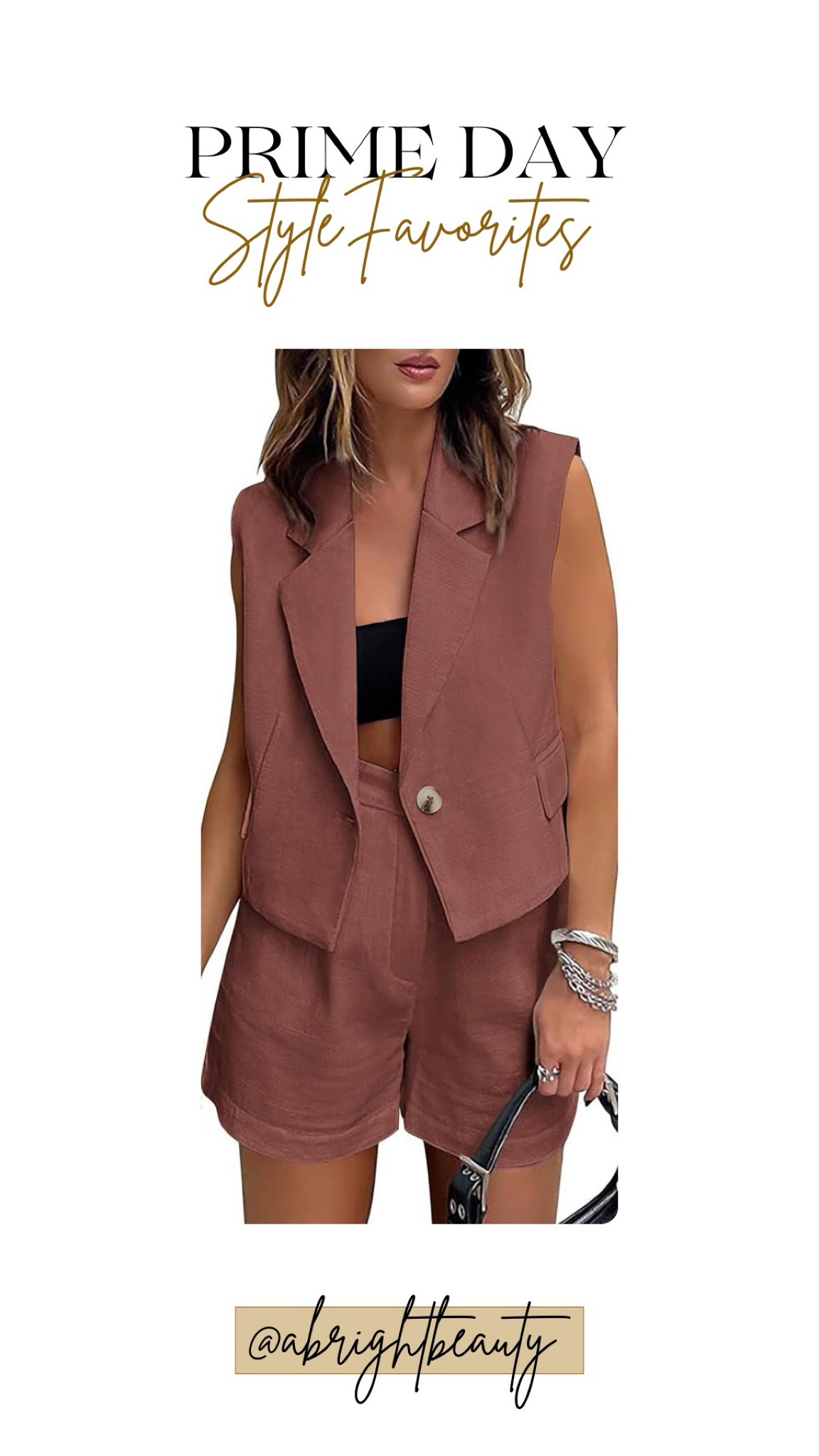 Prime Day Deal Alert 🚨 Trendy cropped vest set in multiple colors! 

Vest, vest set, matching set, Amazon set, prime day 

#LTKSaleAlert #LTKFindsUnder50 #LTKSummerSales