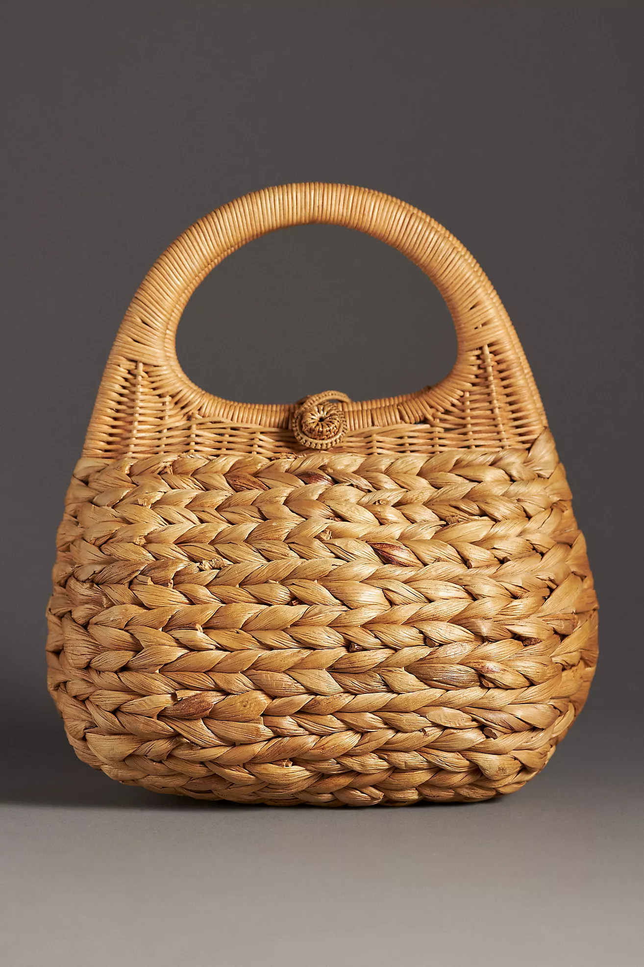 Bali Structured Straw Tote | Anthropologie (US)