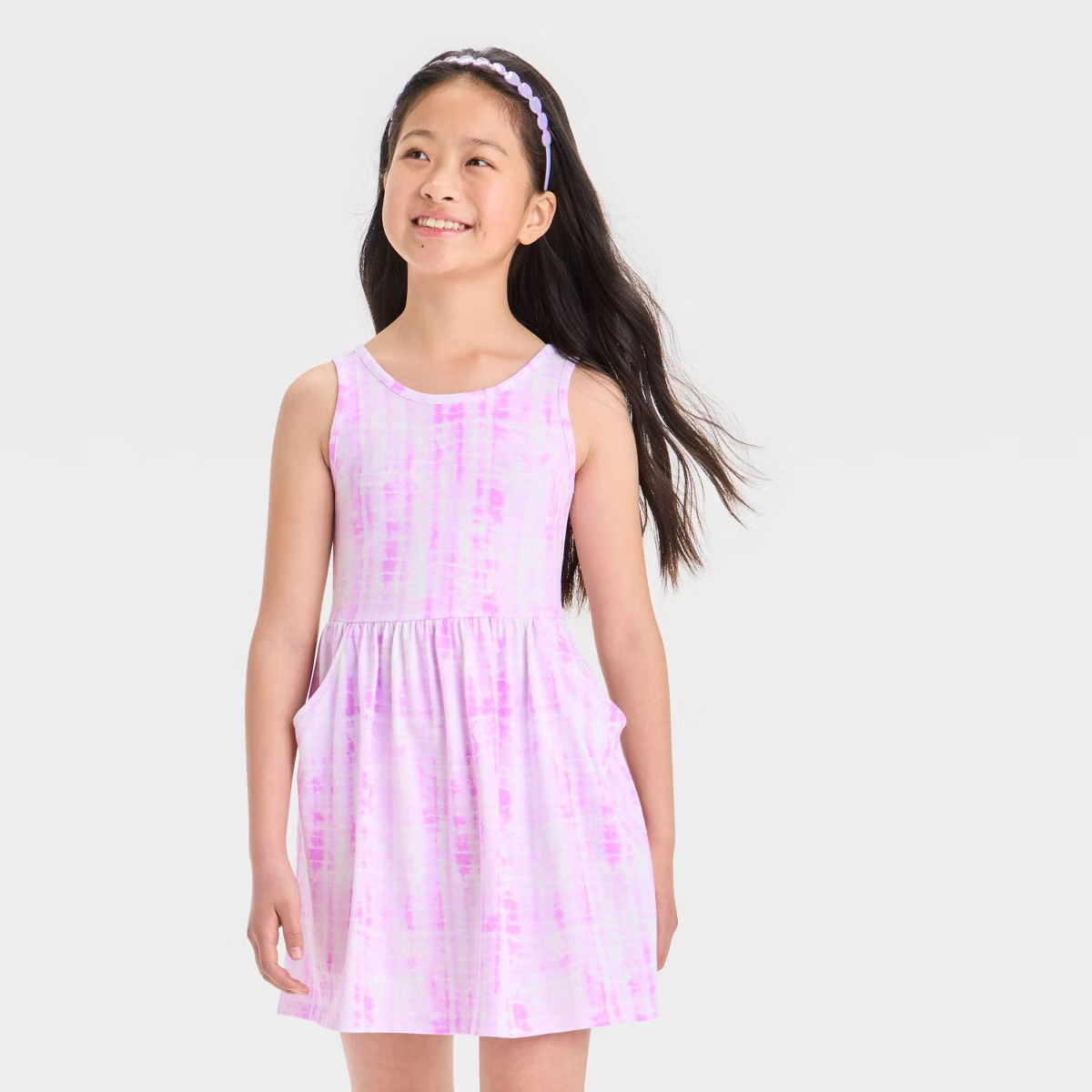 Girls' Sleeveless Tank Dress - Cat & Jack™ | Target