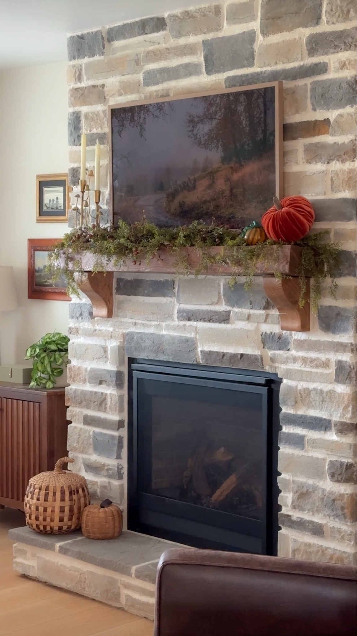 Fall mantel decor 

#LTKSeasonal #LTKHome